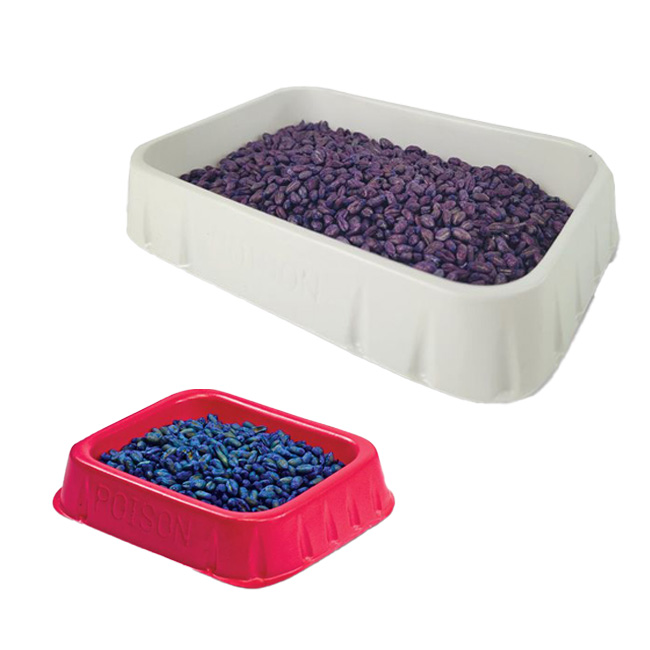 Rodenticide Bait Trays
